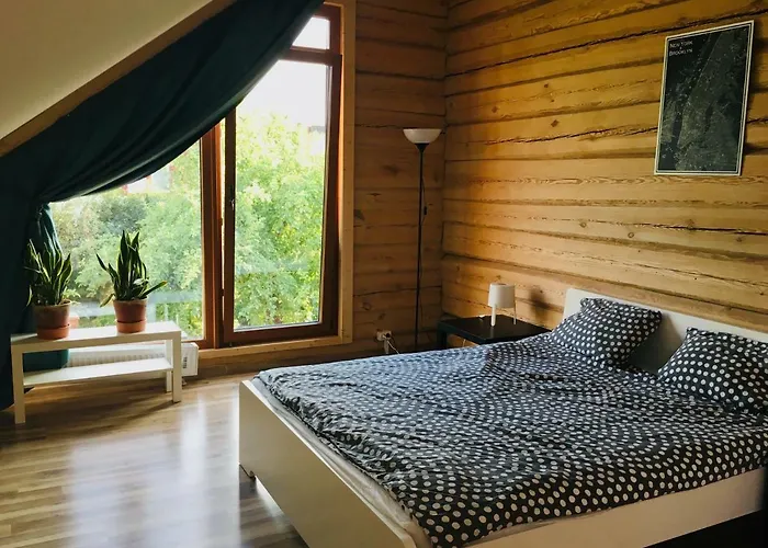 Accommodatie bij particulieren In A Scandinavian Style House Vilnius